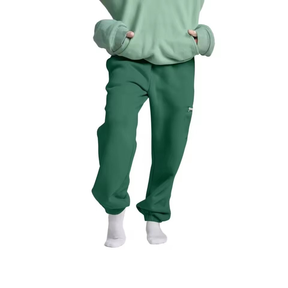 Lazy Style Hooded Eye Mask Sweatshirt Home Leisure Pure Color Versatile Outerwear Long Sleeve Zipper Closure Streetwear For T...