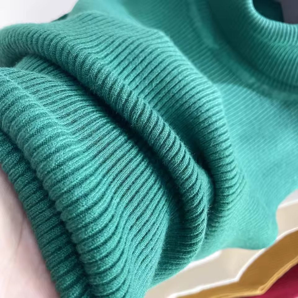 2026 Spring Turtleneck Sweater Sexy Sleeveless Sweater Women Tank Tops Women Simple Versatile Slim Solid Knitted Sweater Vest